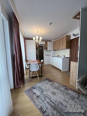 Напълно светло и обзаведено студио в комплекс Sweet Homes 7!! Ателие/Студио 40 кв.м Тухла 2019 г. 7 етаж Последен етаж | Апартаменти | Слънчев бряг