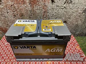 Нов акумулатор Varta/Варта AGM/АГМ 70 амп/ч с гаранция Акумулатори | Резервни части, консумативи,  аксесоари | Пловдив