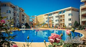 Слънчев бряг, обзаведен двустаен, Несебър Форт (Nessebar Fort Club), битов ток, Акт 16, ГОТОВИ ДОКУМ..