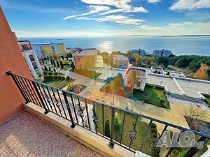 Свети Влас, обзаведен тристаен апартамент с гледка море, Сий Форт (Sea Fort Club)