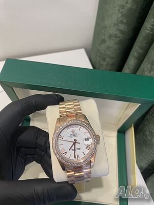 Rolex Day-Date Rose Gold White Dial “Diamonds”