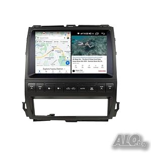 TOYOTA LAND CRUISER PRADO J120 / LEXUS GX470 2002-2009 9” Андроид навигация, 9366