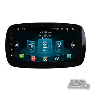 MERCEDES BENZ SMART FORTWO C453, A453 2016-2022 Андроид навигация 9” /HIGH/