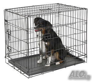 Клетка за Куче с една врата 63 x 48 x 57 cм. Модел: 81364