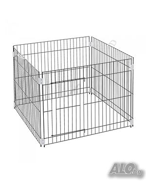 Ferplast - Dog Training - Клетка за дома или градината 80 / 80 / 62 cм. - Модел: 73300025
