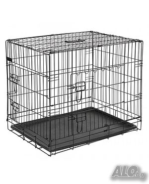 Клетка за Куче с две врати 76 x 54 x 64 cм. - KERBL