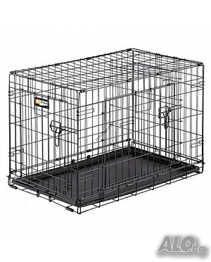 Метална клетка за Куче с две врати 77,4 x 48,5 x h 54,6 см. - DOG-INN 75 Ferplast