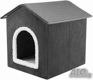 Къщичка за Котки и малки Кученца - 38 × 41 × 44 cм. - Модел: 37911