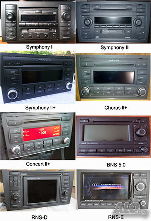 Отключване на заводско аудио на AUDI Radio Code **25лв**