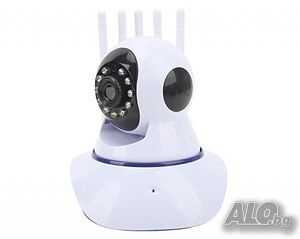Домашна Wi-Fi камера за видеонаблюдение с 5 антени - 2MP HD 1080P