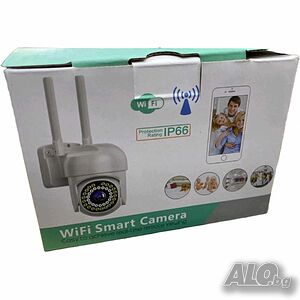 Icseee - Smart Wi-Fi камера с нощно виждане, 360° контрол, IP66