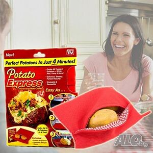 Джоб за приготвяне на картофи Potato Express в микровълнова фурна