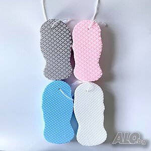 3D гъба за баня подходяща за бебета, деца и възрастни с рибени люспи за премахване на стара кожа