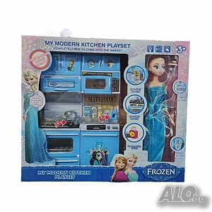 Детски кухненски комплект „Елза - Замръзналото кралство“ - My Modern Kitchen Playset