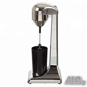 Миксер за фрапе Rosberg Premium, 100W, 450мл. мерителна чаша, Хромирана
