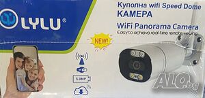 Външна 3MPX WiFi камера с метален корпус, нощно виждане до 40 метра и вградени микрофон и говорител
