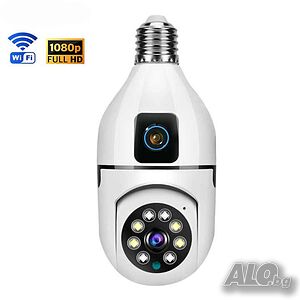 Безжична Wifi CCTV двойна камера за наблюдение