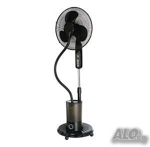 Вентилатор Voltz, 16”, 85W, функция мъгла, 3.5л. резервоар вода, таймер, дист. упр.
