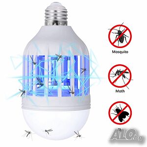 LED крушката против насекоми Z i k a 2in1 TV362